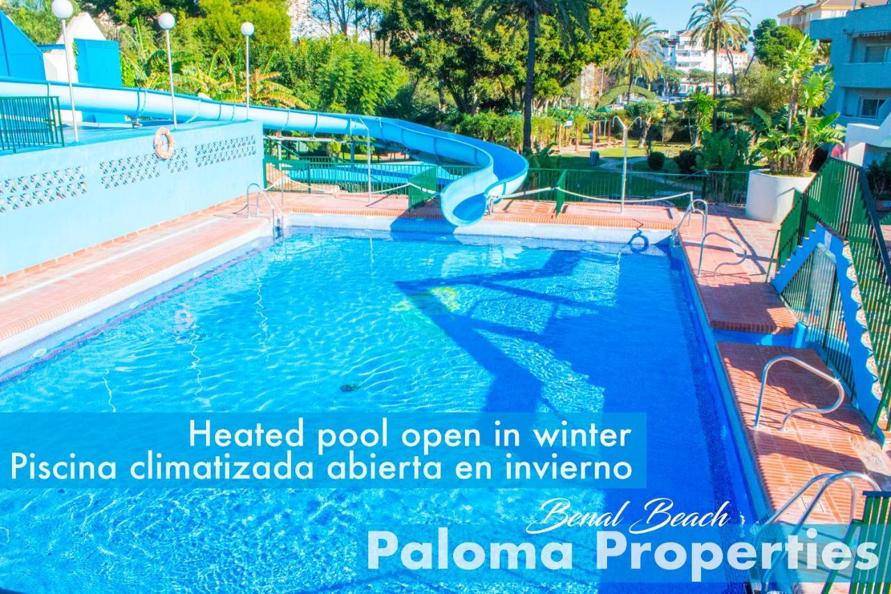 Lejlighed Benal Ii, Estudio Con Parque Acuatico Y Vistas Al Mar. Benalmádena