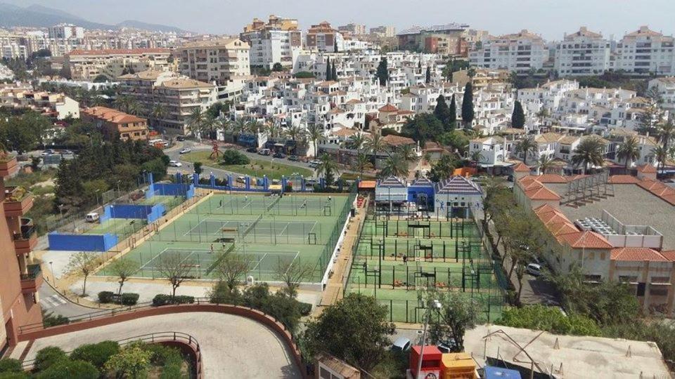 Lejlighed Benal Ii, Estudio Con Parque Acuatico Y Vistas Al Mar.