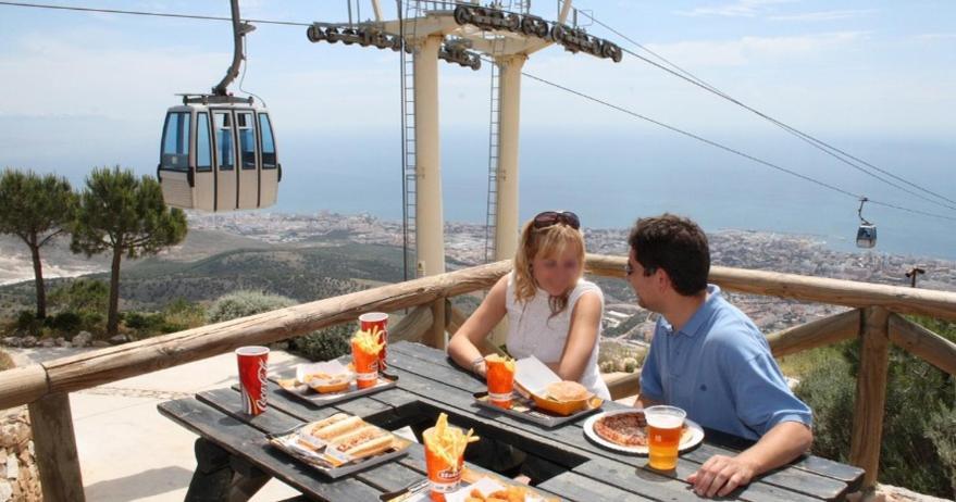 Lejlighed Benal Ii, Estudio Con Parque Acuatico Y Vistas Al Mar. *