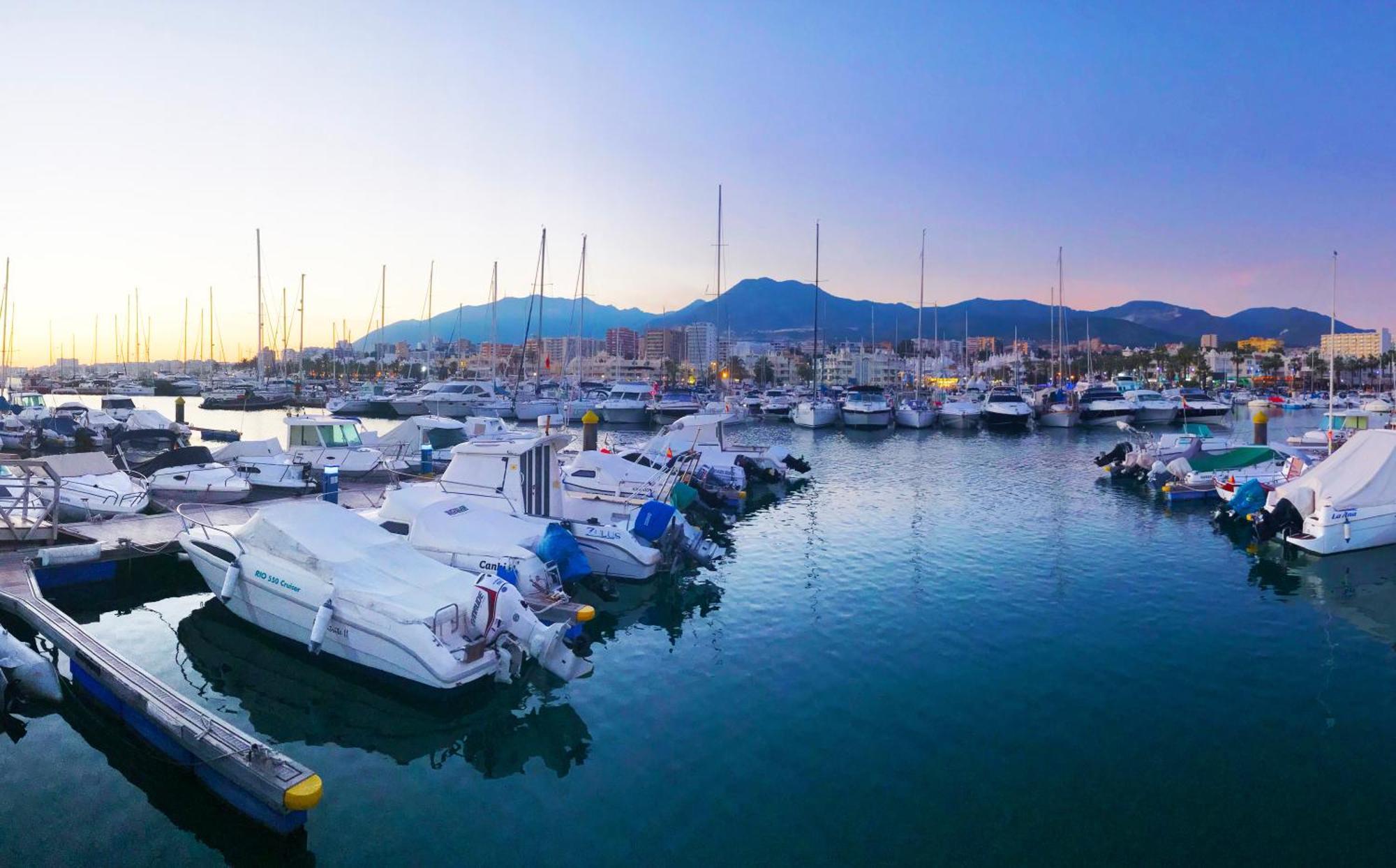 Lejlighed Benal Ii, Estudio Con Parque Acuatico Y Vistas Al Mar. *