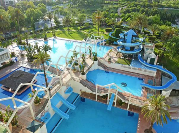 Lejlighed Benal Ii, Estudio Con Parque Acuatico Y Vistas Al Mar. *