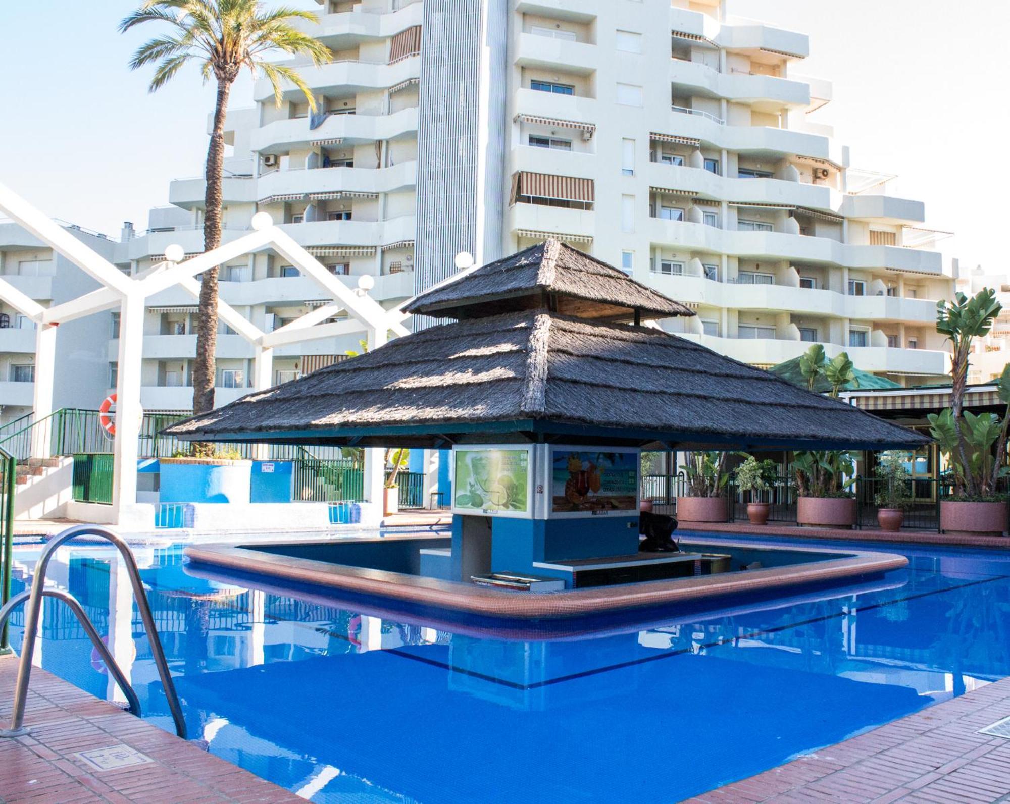 Lejlighed Benal Ii, Estudio Con Parque Acuatico Y Vistas Al Mar. Benalmádena